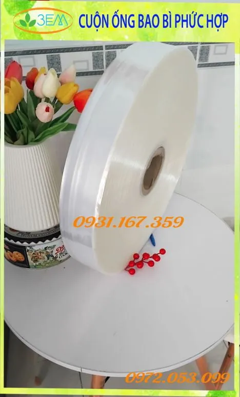 CUỘN TÚI ỐNG TRÒN KẸP CHÌ/ TÚI ĐÙN THỰC PHẨM