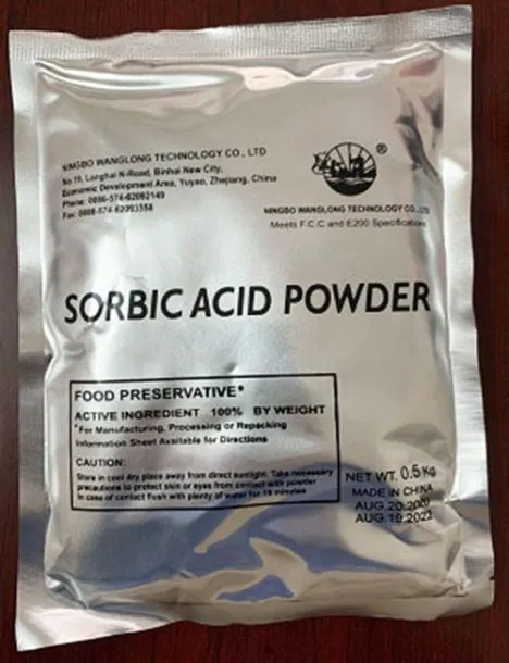 BẢO QUẢN ACID SORBIC