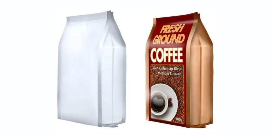 Dạng túi đáy khối 4 seal