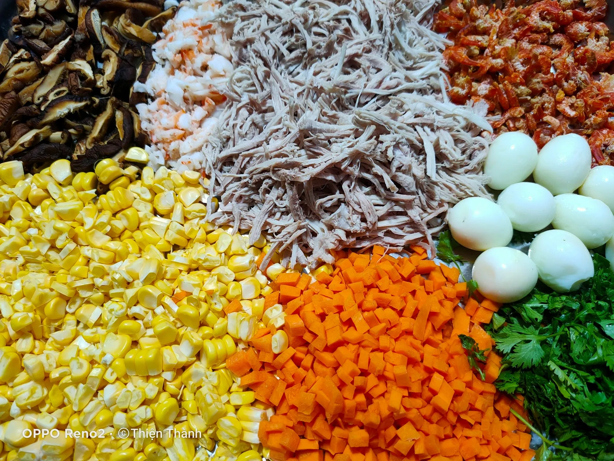 nguyên liệu súp hải sản