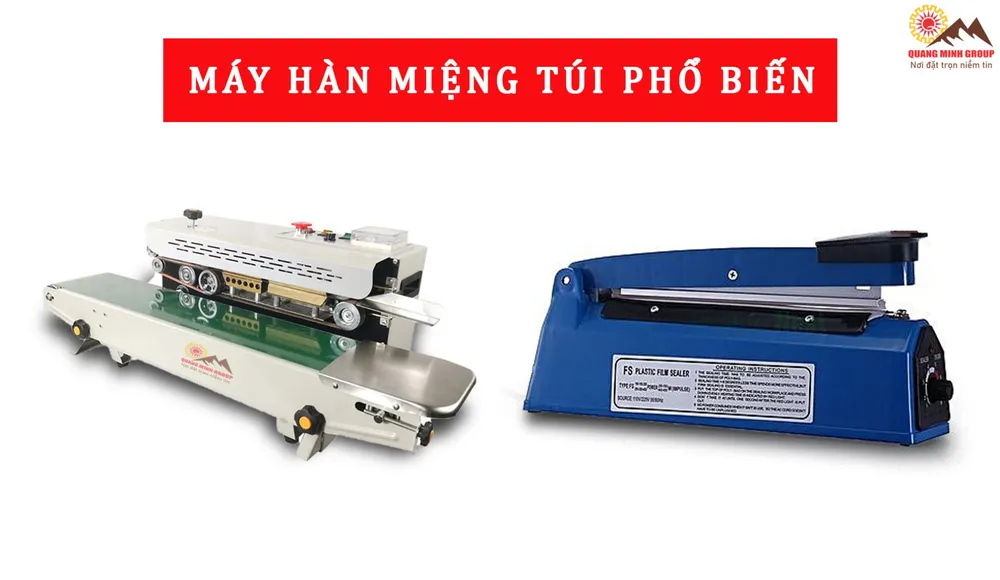 Máy hàn miệng túi phổ biến