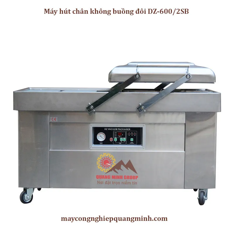Máy hút chân không buồng đôi DZ-600/SB