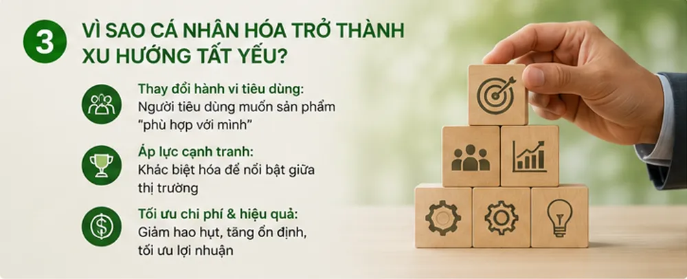 Vì sao cá nhân hóa trở thành xu hướng tất yếu?