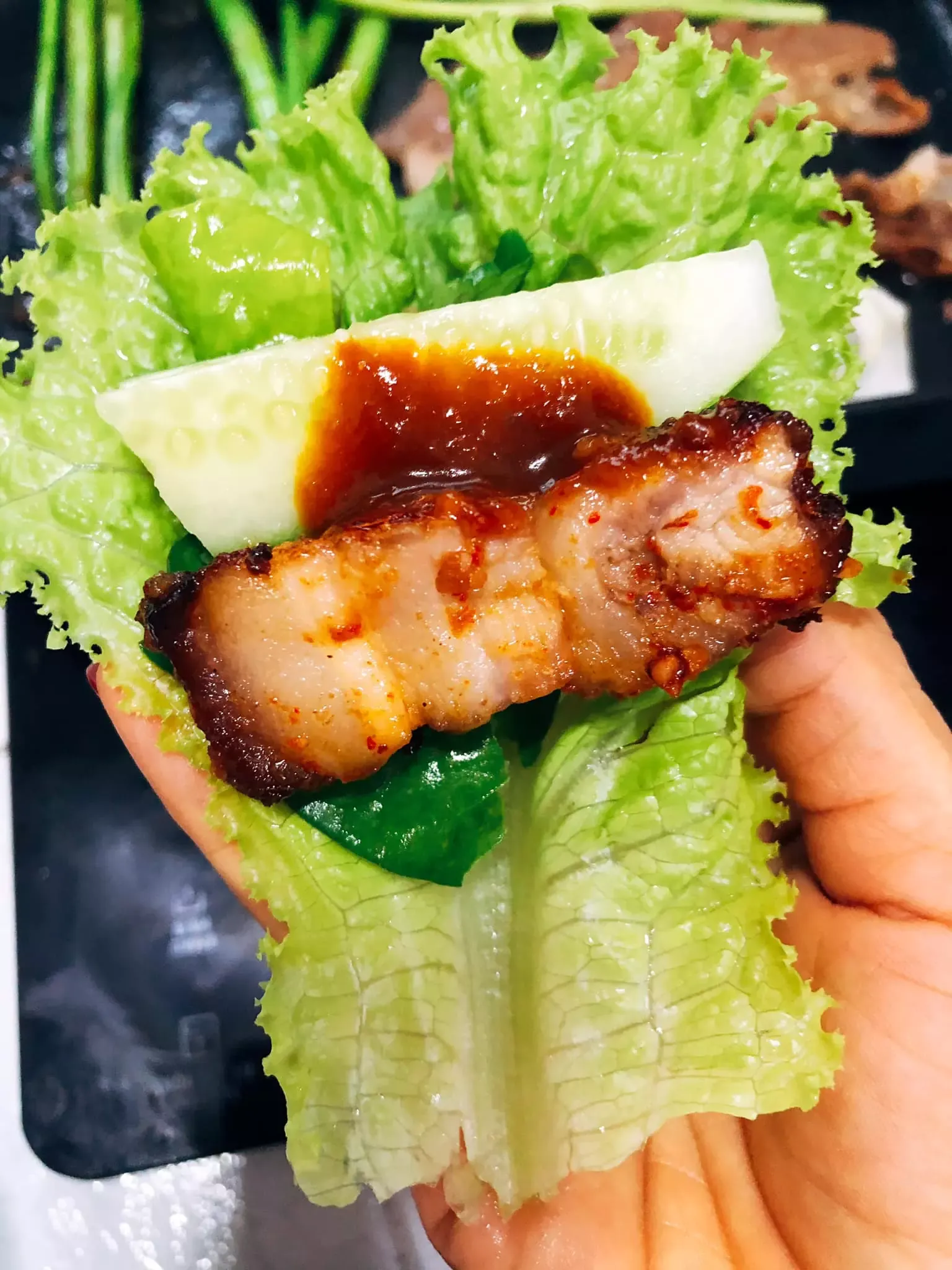 Sốt chấm đồ nướng - Bò nướng / Ba rọi nướng bơ - Nghi Kitchen