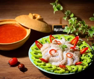 Bạch tuộc nhúng ớt – Nghi’s Kitchen