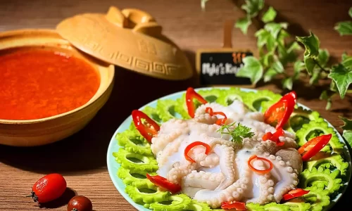 Bạch tuộc nhúng ớt – Nghi’s Kitchen