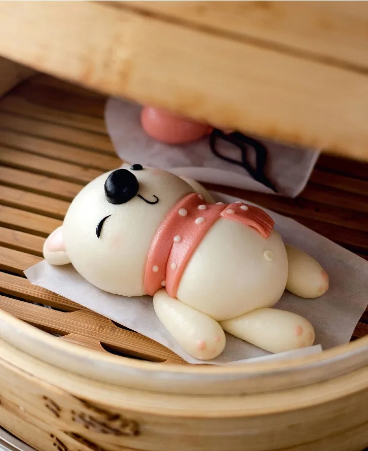 Bánh bao tạo hình - Các  mẫu bánh bao tạo hình