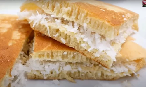 Bánh bò dừa nướng chảo – Vanh Khuyen