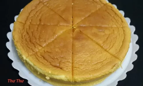Bánh bông lan bắp – Thư Thư