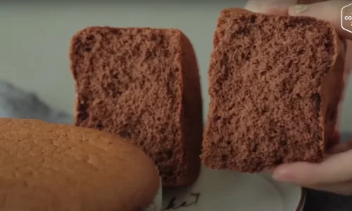 Bánh gato mật ong  socola (Castella) – Cooking Tree