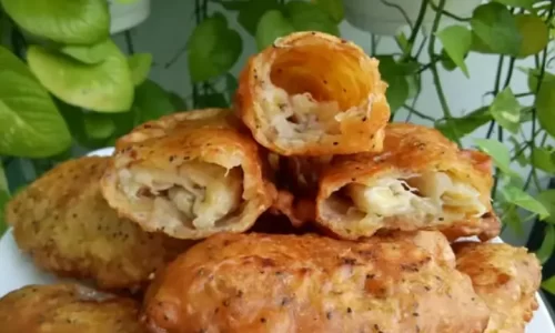Bánh chuối chiên mè – Cẩm Vân