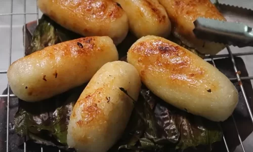 Bánh chuối nếp nướng  – Natha Food