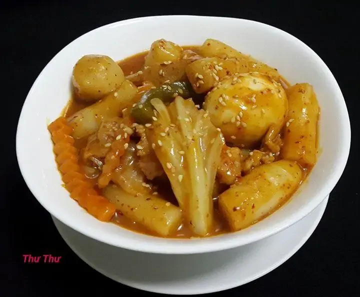 Bánh gạo cay Hàn Quốc - Thư Thư