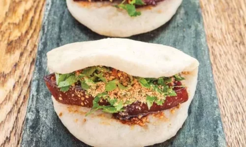 Bánh hamburger Đài Loan nhân thịt kho – GVHP