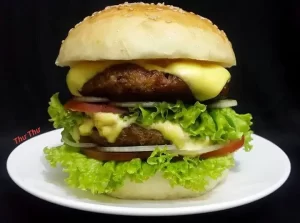 Bánh hamburger bò – Thư Thư