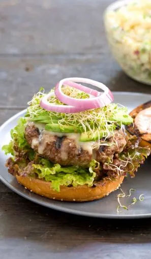 Bánh hamburger California