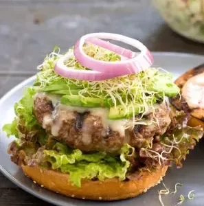 Bánh hamburger California