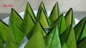Bánh ít nhân sầu riêng dừa đậu – Thư Thư
