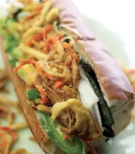 Bì chay –  Bánh mì bì chay