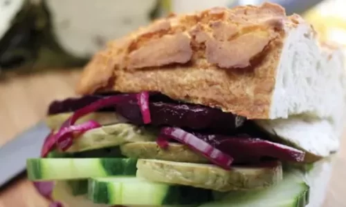 Chả chay – Bánh mì chả lụa chay