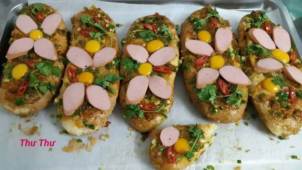 Bánh mì nướng muối ớt - Thư Thư