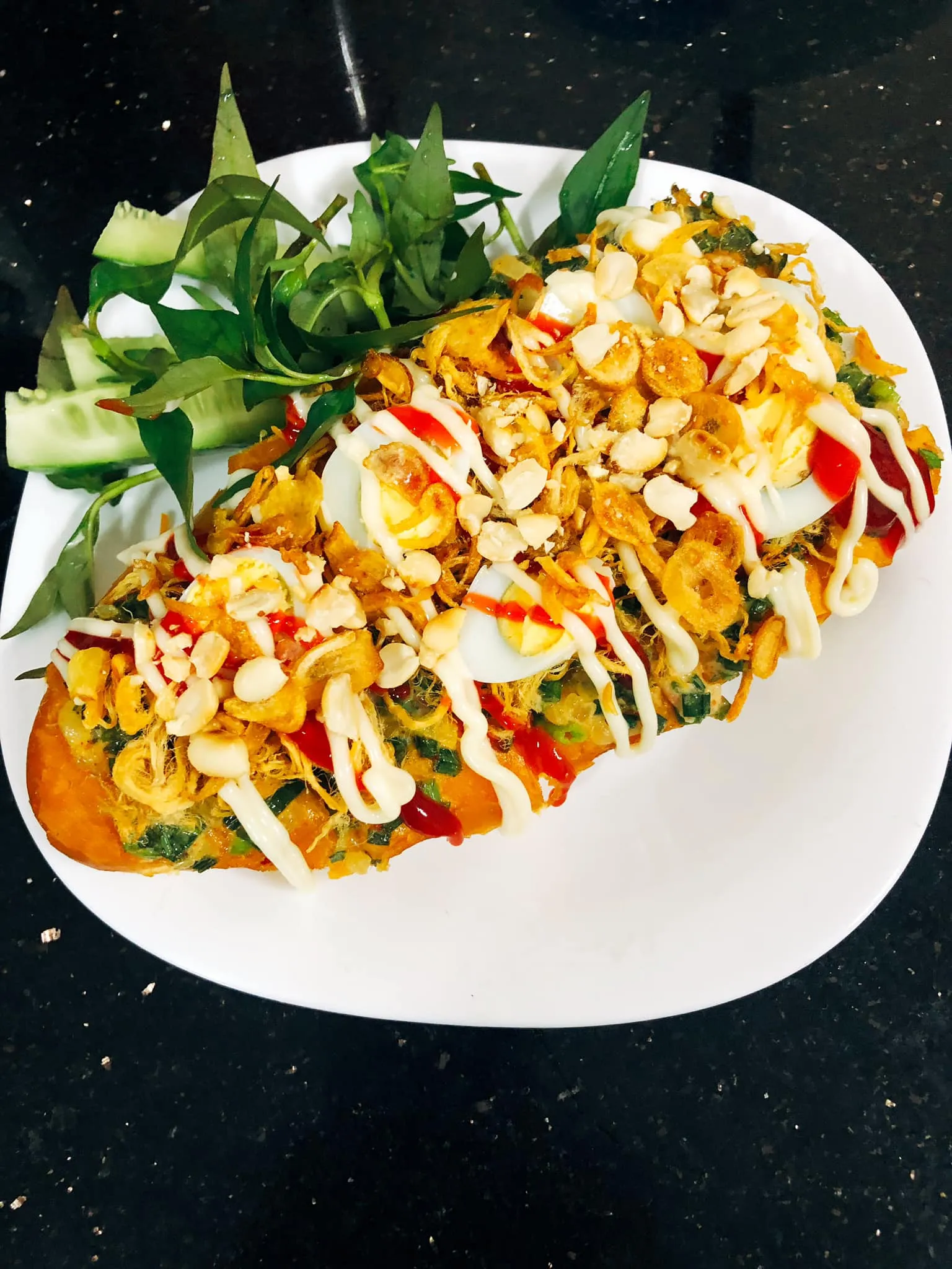 Bánh mì nướng sốt Mayo - Nghi's Kitchen