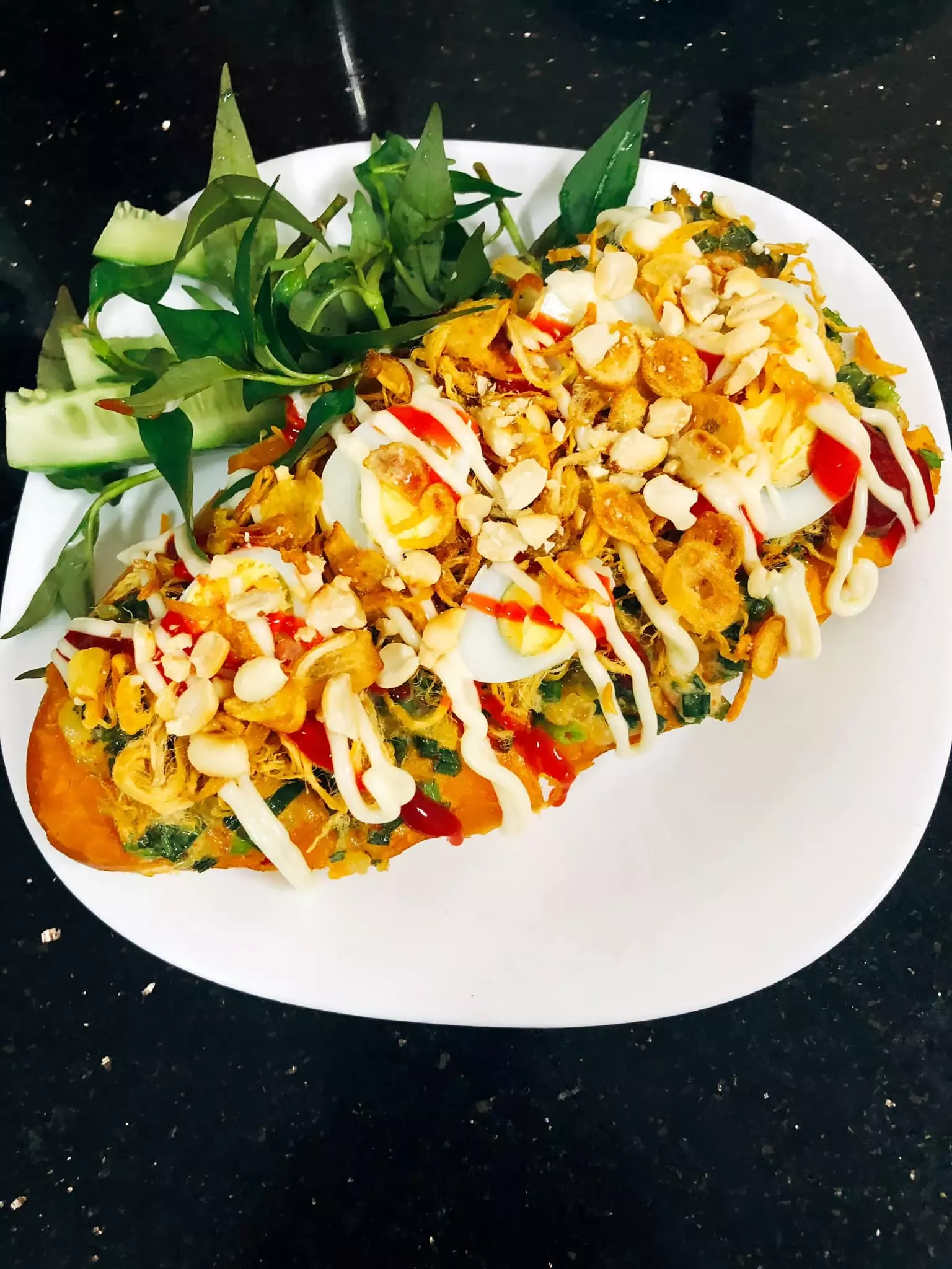 Bánh mì nướng sốt Mayo - Nghi's Kitchen