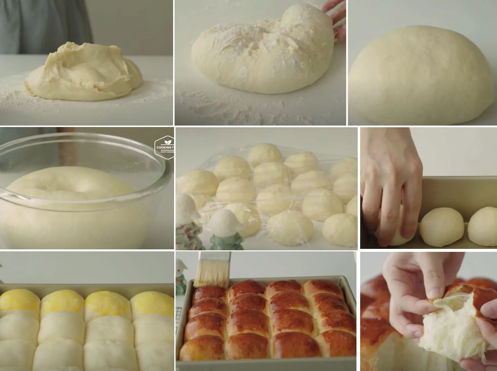 Bánh mì sữa Dinner Roll - Cooking Tree