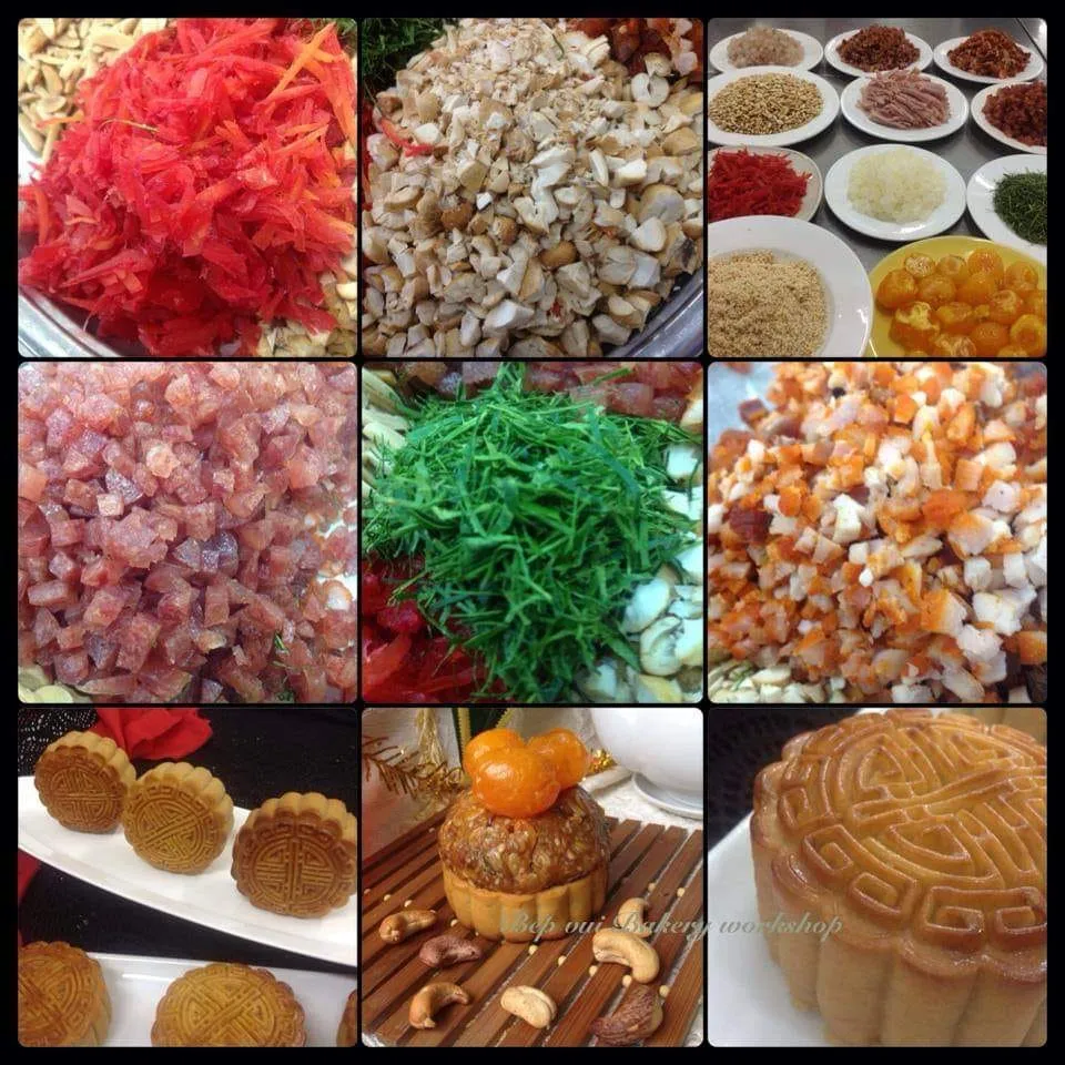 Bánh nướng trung thu nhân thập cẩm - Toan Tri