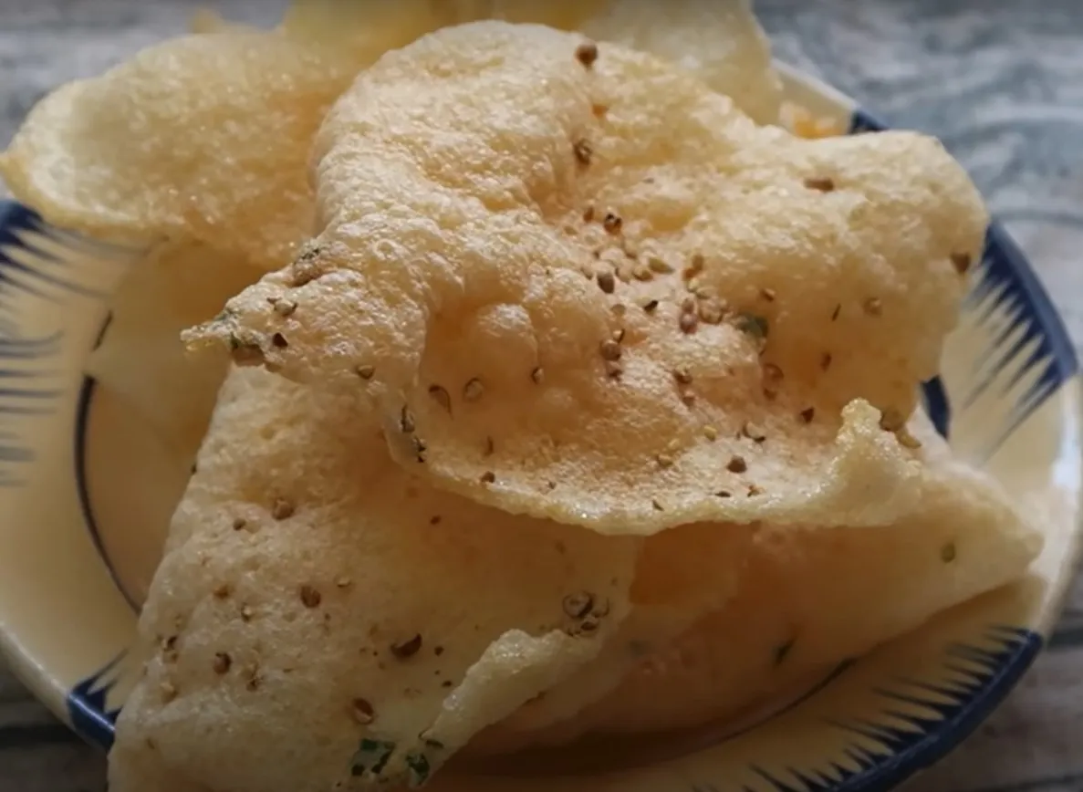 Bánh phồng tôm chuẩn ngon hơn ngoài bán - Natha Food
