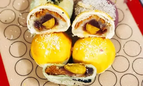 Bánh trung thu 3Q – Đài Loan – bánh ngàn lớp – My Hanh