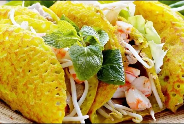 Bánh xèo - Pha bột bánh xèo - Nghi's Kitchen