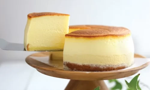 Bánh phô mai Nhật Bản – Souffle Cheesecake