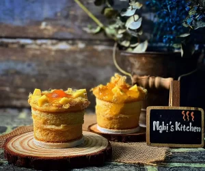 Bánh bông lan trứng muối mini – Nghi’s Kitchen