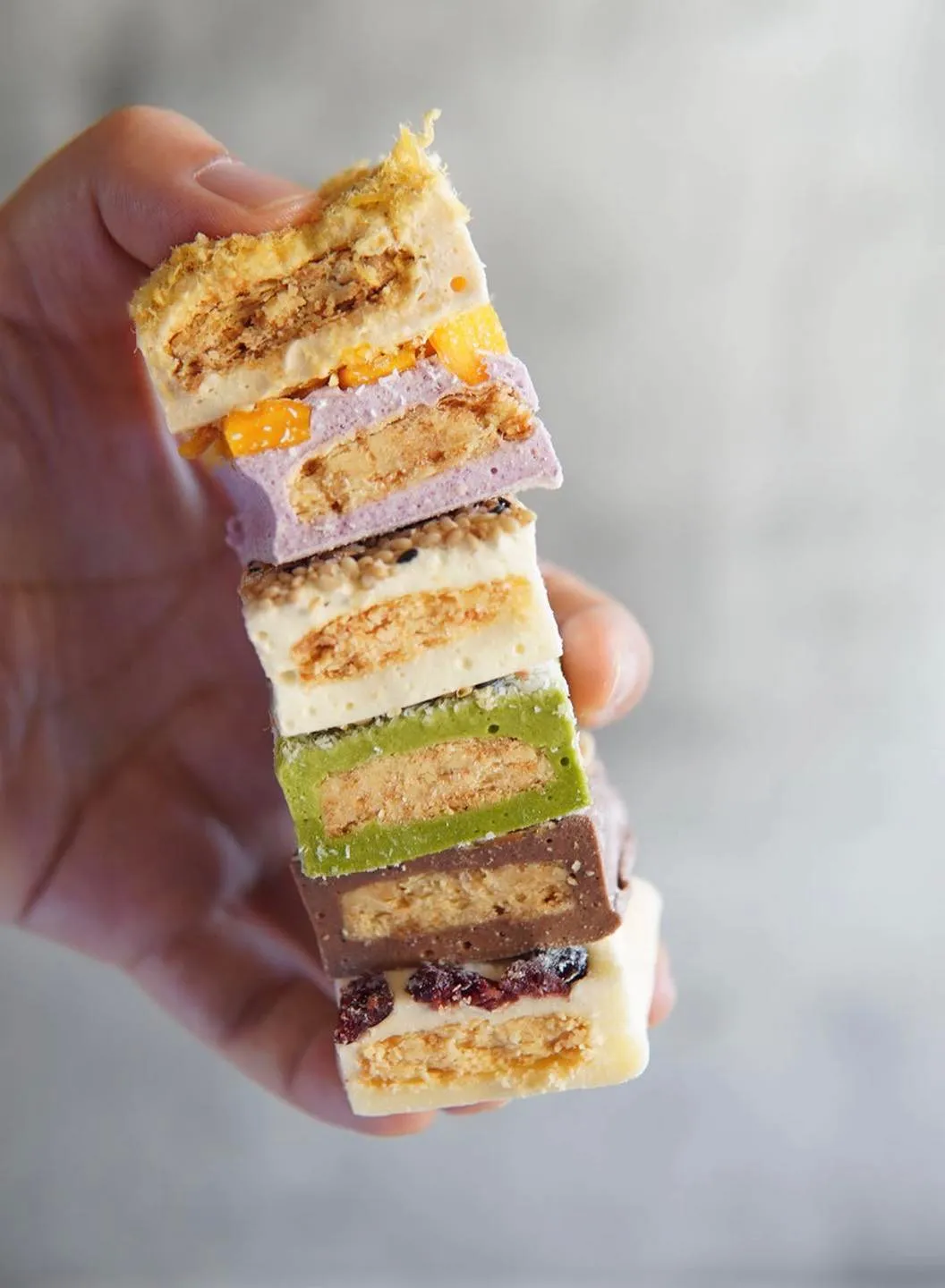 Bánh bông tuyết mix vị