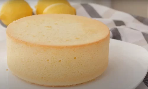Bánh chiffon chanh – Kỹ thuật làm bánh bông lan tách lòng – All Cooking Stuff