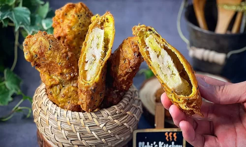 Bánh chuối chiên giòn – Pha bột bánh chuối – Nghi’s Kitchen