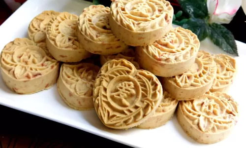 Bánh đậu xanh nướng – Lam Anh Dao