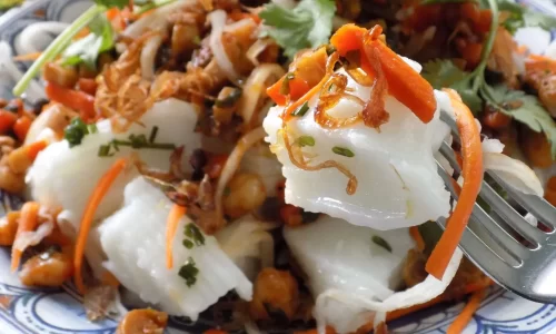 Bánh đúc từ gạo xay – Lam Anh Dao