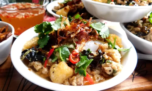 Bánh đúc mềm mịn từ bột gạo – Lam Anh Dao