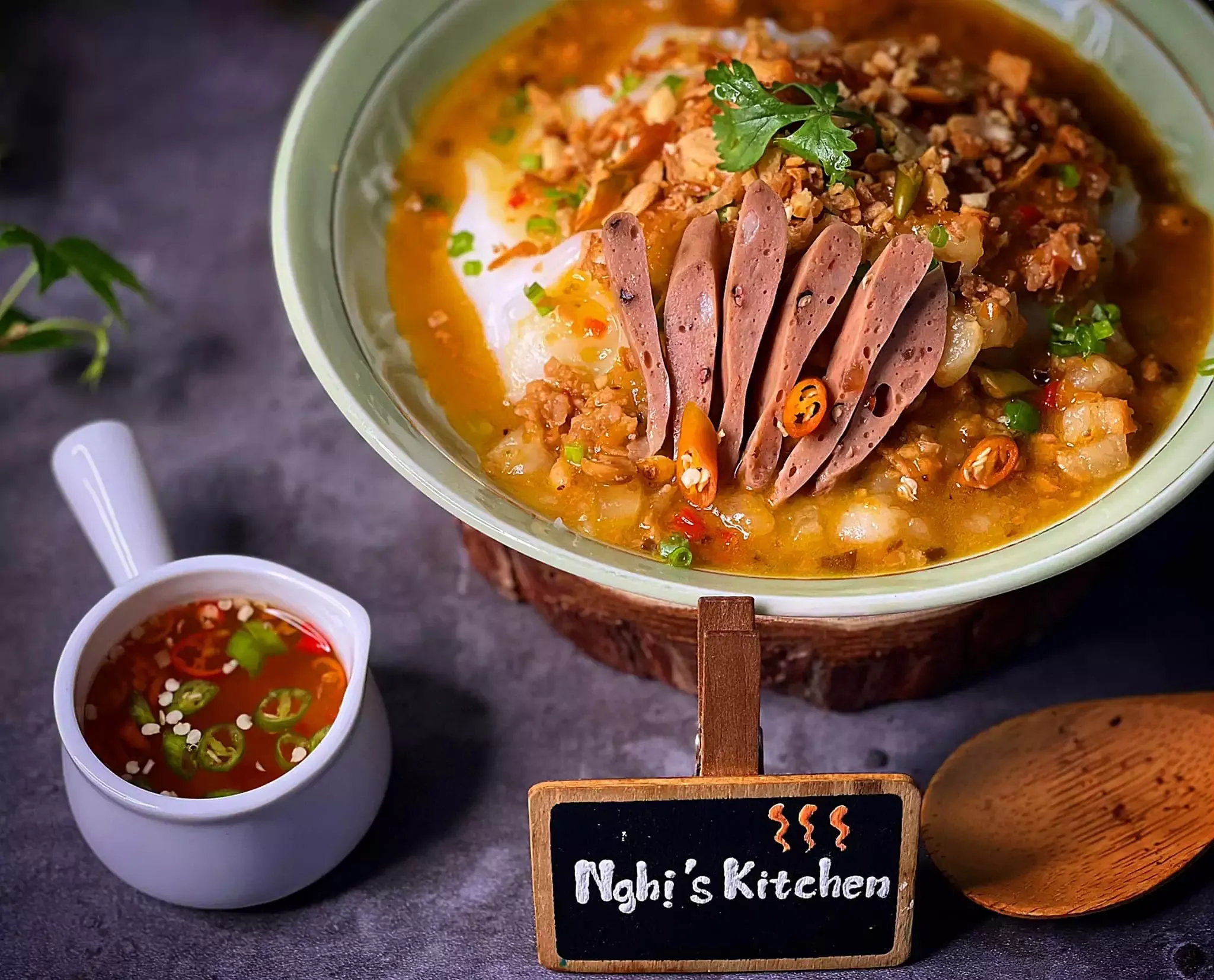 Bánh đúc nóng - Nghi's Kitchen