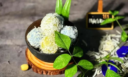 Bánh nếp nhân dừa thốt nốt – Khanomtom – Nghi’s kitchen