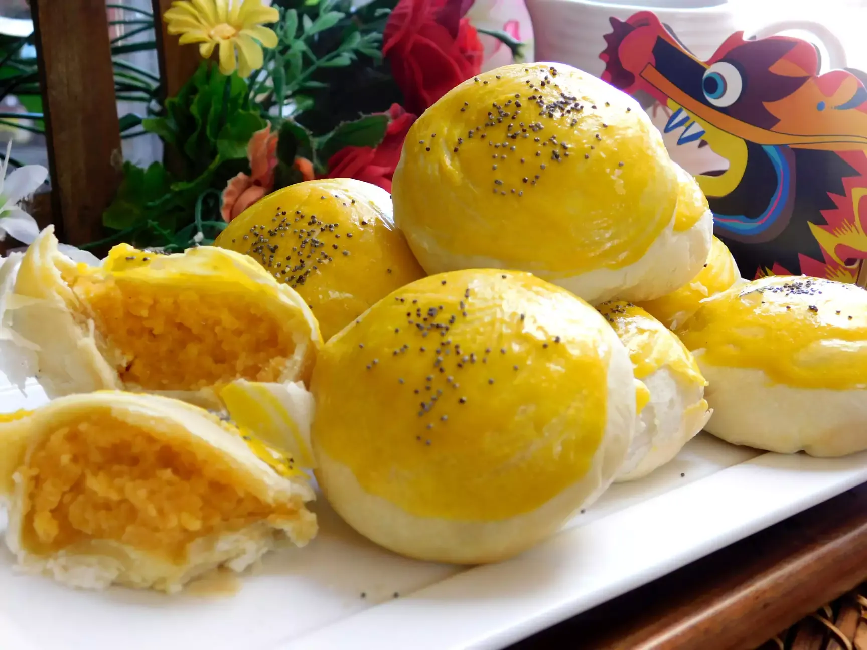 Bánh Pía Nhân Lòng Đỏ Trứng Muối - Lam Anh Dao