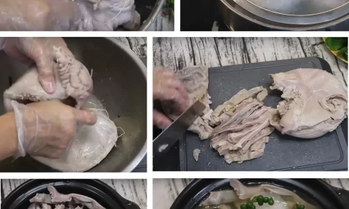 Bao tử hầm tiêu xanh – Natha Food