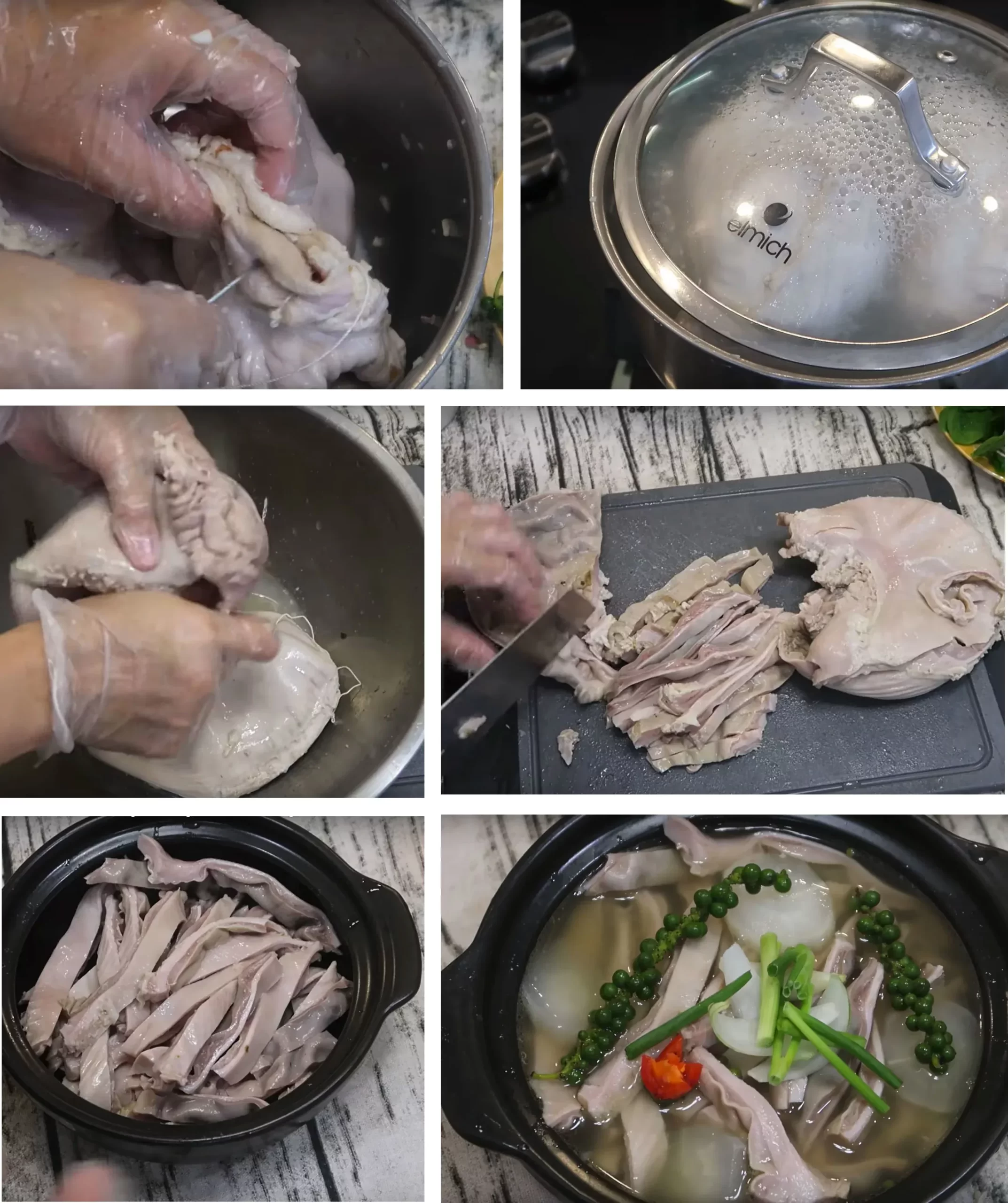 Bao tử hầm tiêu xanh - Natha Food