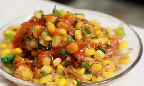 Bắp xào bơ hành – Nghi’s Kitchen