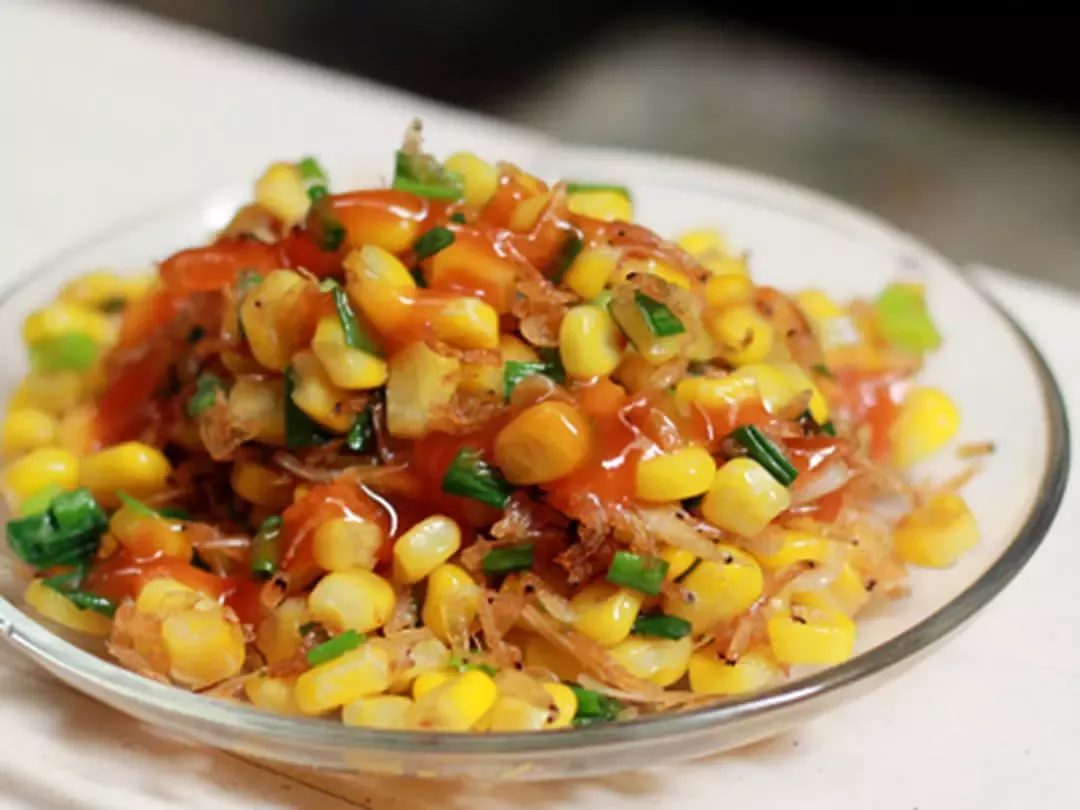 Bắp xào bơ hành - Nghi's Kitchen