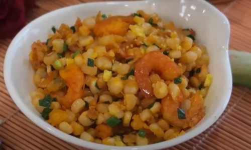 Bắp xào bơ trứng muối – Natha Food