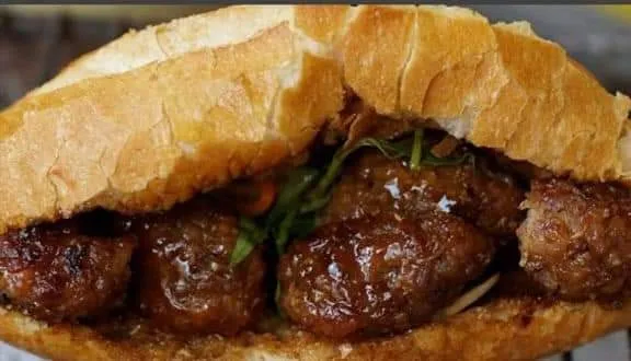 Bò viên nướng nhiệt đới - Sốt chan bánh mì - Nguyễn Thanh Xuân