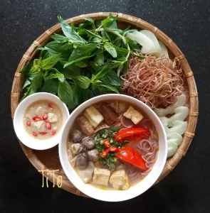 Bún cá bung chay – Hien Thanh